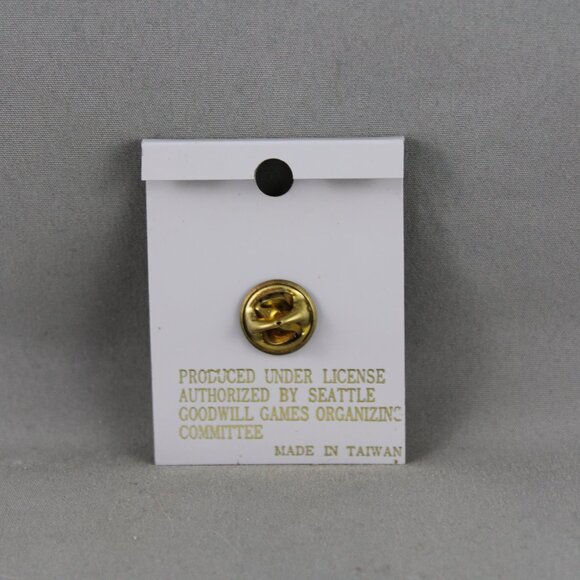 Vintage Sporting Event Pin - Goodwill Games 1990 Judo Event - Inlaid Pin (NOC) - Picture 2 of 3